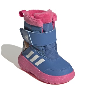 adidas x Disney Zimowe buty zimowe Winterplay I Frozen (Nylon, podszewka, osłona brudu, rzep) niebieskie dla małych dzieci